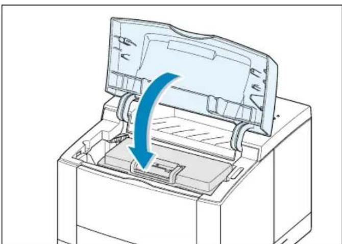 SAMSUNG ML-1451N - Stellen Sie sicher, dass das rechte Ende der Walze korrekt einrastet. - 4