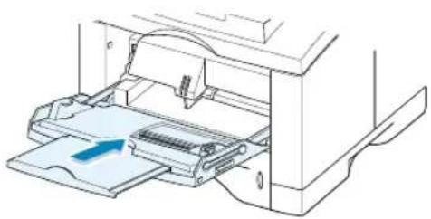 SAMSUNG ML-1451N - Einlegen von Papier in den Mehrzweckschacht: - 7