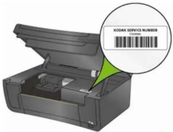 KODAK SERVICE NUMBER F320085
