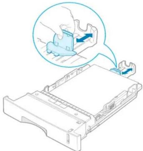 RICOH Aficio BP20N - Ändern des Papierformats im Papierfach - 2