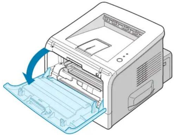 RICOH Aficio BP20N - Einsetzen der Tonerkartusche - 1