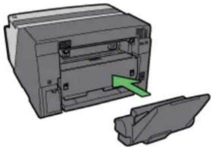 RICOH Aficio GX3000 - Im Bypass (optional) gestautes Papier entfernen - 7