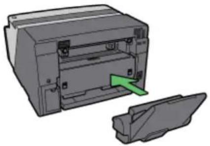 RICOH Aficio GX3000 - Multibypass (optional) entfernen und erneut anbringen - 2
