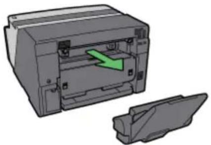RICOH Aficio GX3000 - Multibypass (optional) entfernen und erneut anbringen - 1