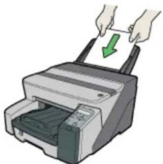RICOH Aficio GX3000 - Im Bypass (optional) gestautes Papier entfernen - 8