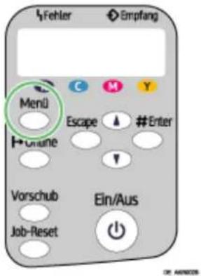 Fehler Empfang Menu Escape #Enter Onune Vorschub Ein/Aus Job-Reset