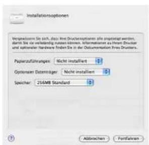 Triumph-Adler LP 4130 - Installation auf einem Macintosh-Computer - 9