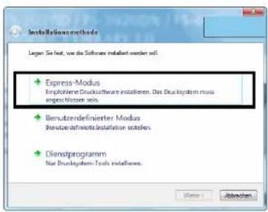 Triumph-Adler LP 4130 - Installation der Software unter Windows - 5