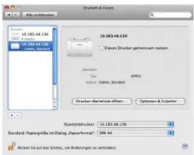 Triumph-Adler LP 4230 - Installation auf einem Mac Betriebssystem - 7