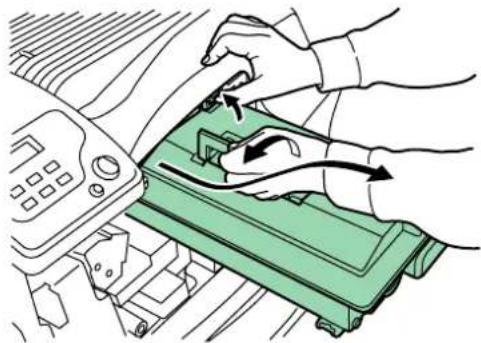 Triumph-Adler LP 4140 - Nachfüllen von Toner - 3