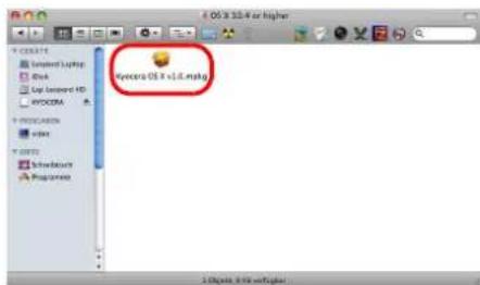 Triumph-Adler LP 4235 - Installation auf einem PC mit Mac Betriebssystem - 1