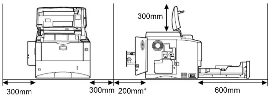 Triumph-Adler LP 4235 - Vorsicht - 4
