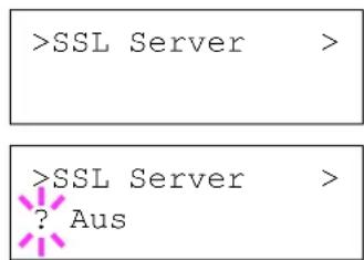 Triumph-Adler CLP 4626 - SSL-Server (SSL Server Einstellungen) - 2