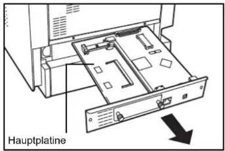 Triumph-Adler CLP 4626 - Speichermodule installieren - 2