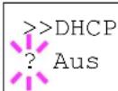 Triumph-Adler CLP 4626 - DHCP (DHCP Einstellungen) - 1
