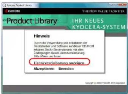 Triumph-Adler CLP 4621 - Installieren der Software unter Windows - 4