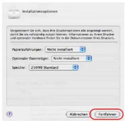 Triumph-Adler CLP 4621 - Installation auf einem Macintosh Computer - 7