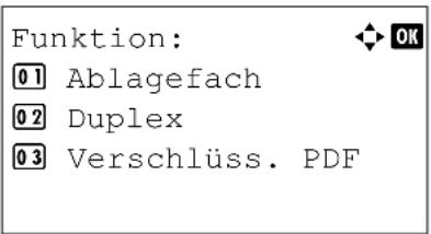 Triumph-Adler CLP 4550 - Ablagefach (Auswahl der Ablageposition) - 4
