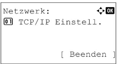 Triumph-Adler CLP 4550 - Netzwerk Einstellungen - 2