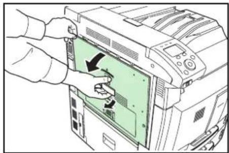 Triumph-Adler CLP 4550 - Papierstau in der Universalzufuhr. - 3