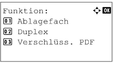 Triumph-Adler CLP 4550 - Ablagefach (Auswahl der Ablageposition) - 2