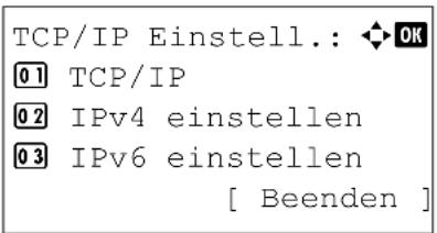 Triumph-Adler CLP 4550 - Netzwerk Einstellungen - 3