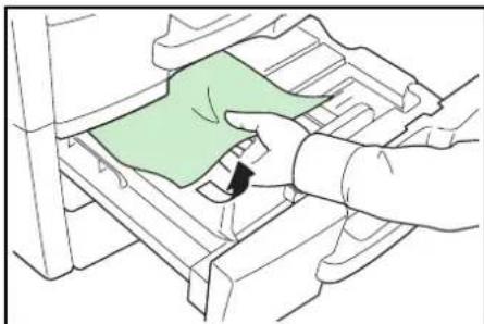 Triumph-Adler CLP 4550 - Papierstau in optionaler Kassette 3 oder 4 - 4