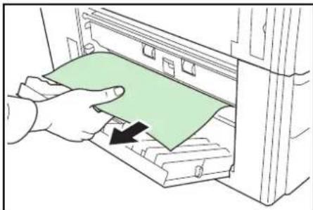 Triumph-Adler CLP 4550 - Papierstau in optionaler Kassette 3 oder 4 - 2