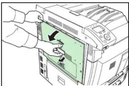 Triumph-Adler CLP 4550 - Papierstau an der Duplexeinheit - 4