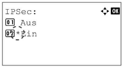 Triumph-Adler CLP 4550 - IPSec Einstellungen - 2