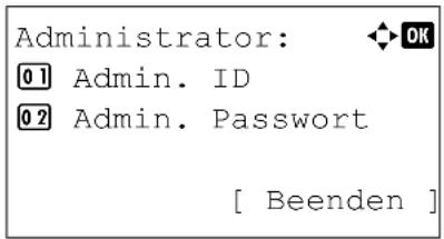 Triumph-Adler CLP 4550 - Administrator Einstellungen - 5