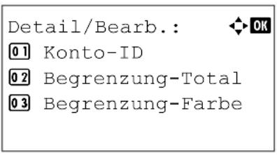 Triumph-Adler CLP 4550 - Konto-ID prüfen oder bearbeiten - 8