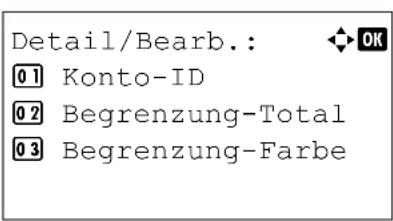 Triumph-Adler CLP 4550 - Konto-ID prüfen oder bearbeiten - 10