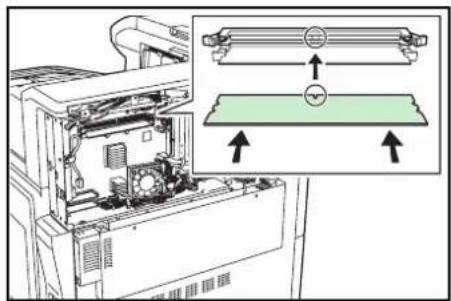 Triumph-Adler CLP 4550 - Speichermodule installieren - 3