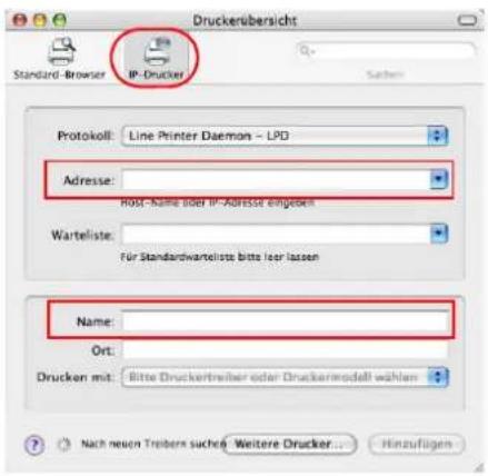 Triumph-Adler CLP 4550 - Installation auf einem Macintosh-Computer - 8