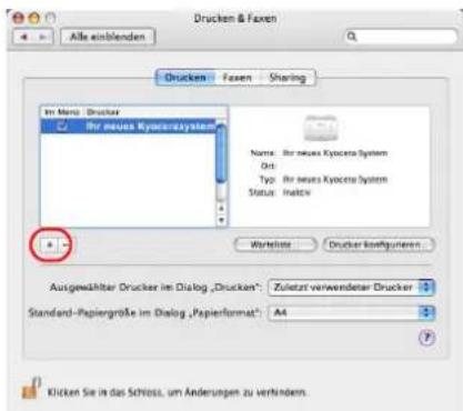 Triumph-Adler CLP 4550 - Installation auf einem Macintosh-Computer - 7