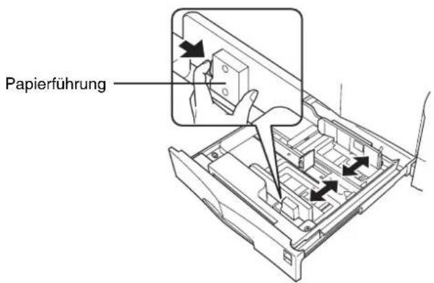 Triumph-Adler CLP 4526 - Papier in die Kassette einlegen - 1
