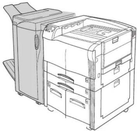 Triumph-Adler CLP 4526 - Seitliche Druckablage (Face-up) PT-640 - 3