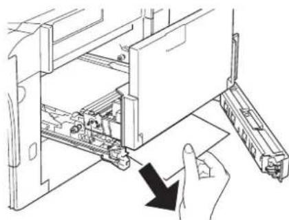 Triumph-Adler CLP 4526 - Papierstau - Rechte Abdeckung - 4