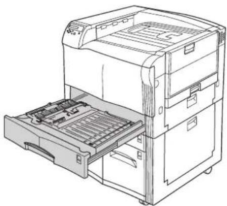 Triumph-Adler CLP 4526 - Seitliche Druckablage (Face-up) PT-640 - 2
