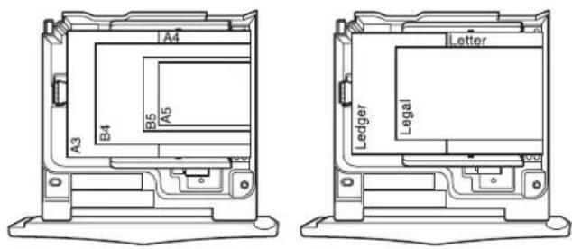 Triumph-Adler CLP 4526 - Papier in die Kassette einlegen - 3