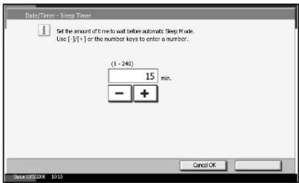 Triumph-Adler DC 2230 - Sleep Timer - 1