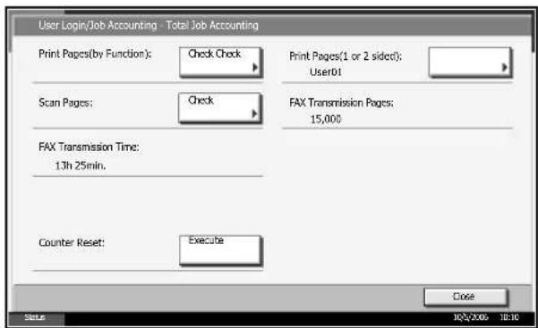 Triumph-Adler DC 2230 - Press the System Menu key. - 1