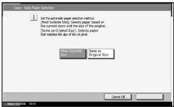 Triumph-Adler DC 2230 - Auto Paper Selection - 1