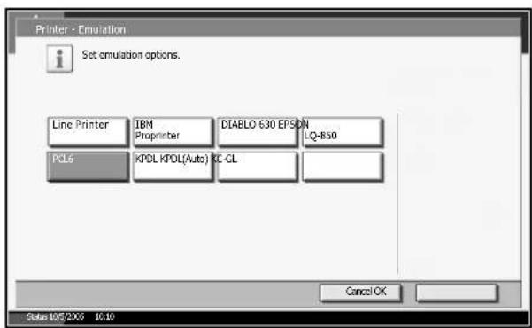 Triumph-Adler DC 2230 - Selection of emulation - 1