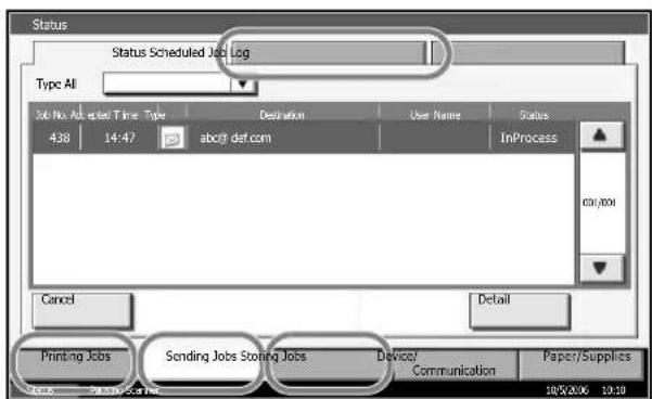 Triumph-Adler DC 2230 - Displaying Status Screen - 1