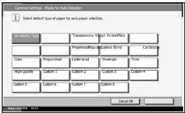 Triumph-Adler DC 2230 - Media for Auto Selection - 1
