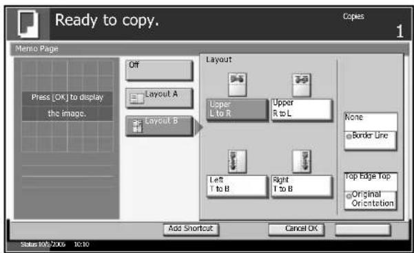 Triumph-Adler DC 2230 - Types of Page Boundary Lines - 2
