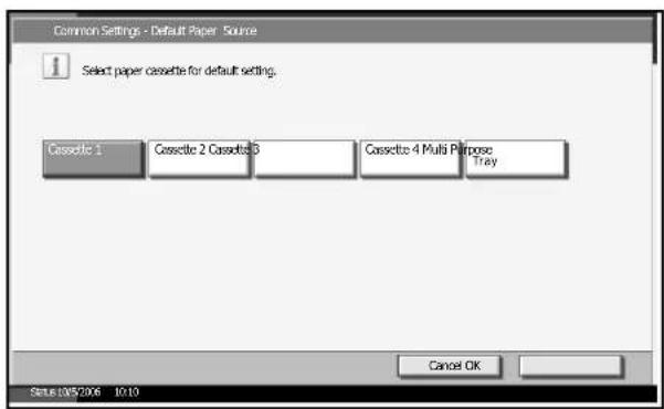 Triumph-Adler DC 2230 - Default Paper Source - 1