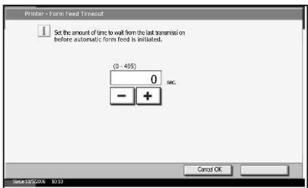 Triumph-Adler DC 2230 - Form Feed Timeout - 1